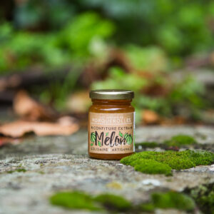 Confiture bio extra de melon à la Menthe Porquerolles