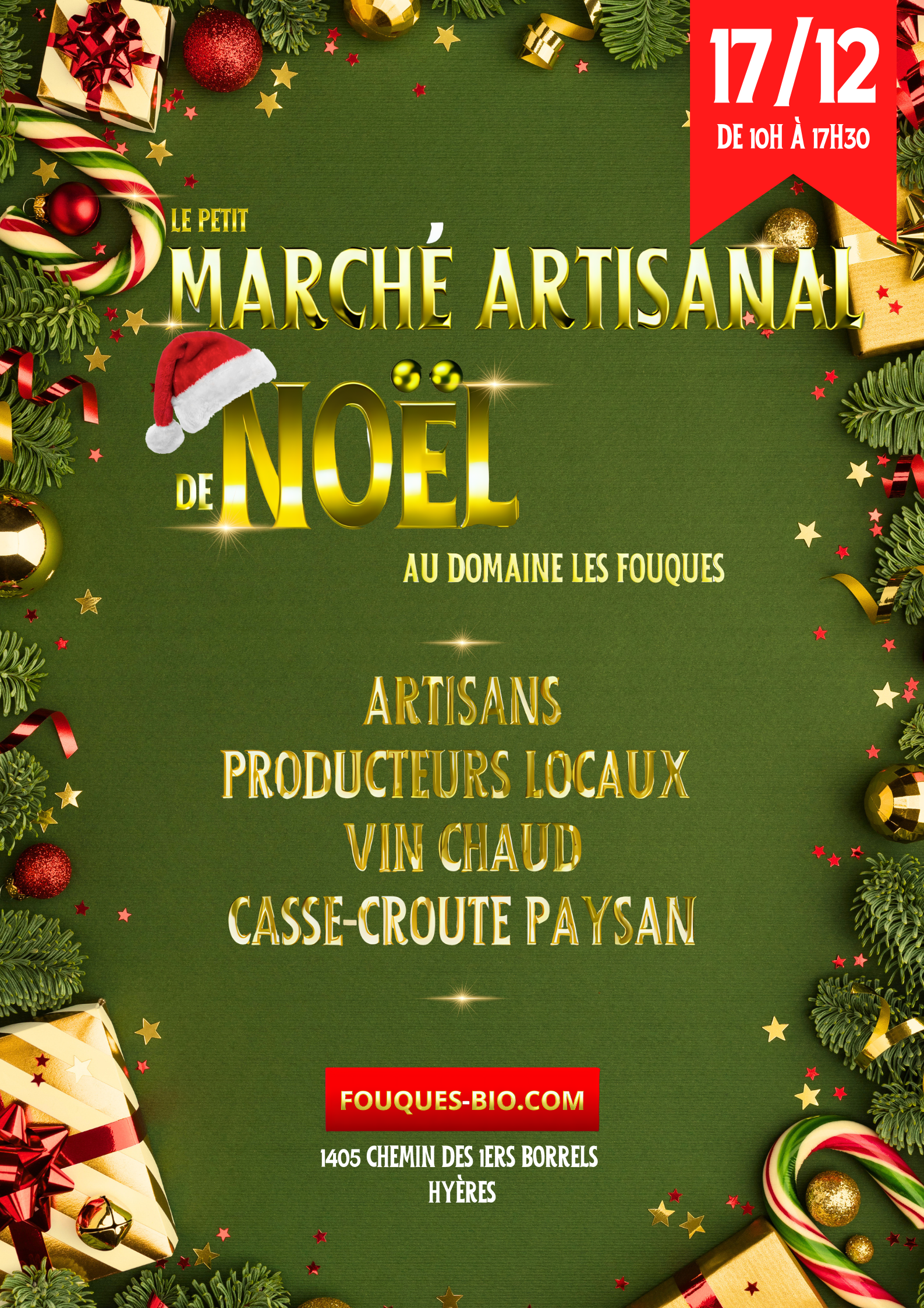 Marché de Noël - Domaine des Fouques