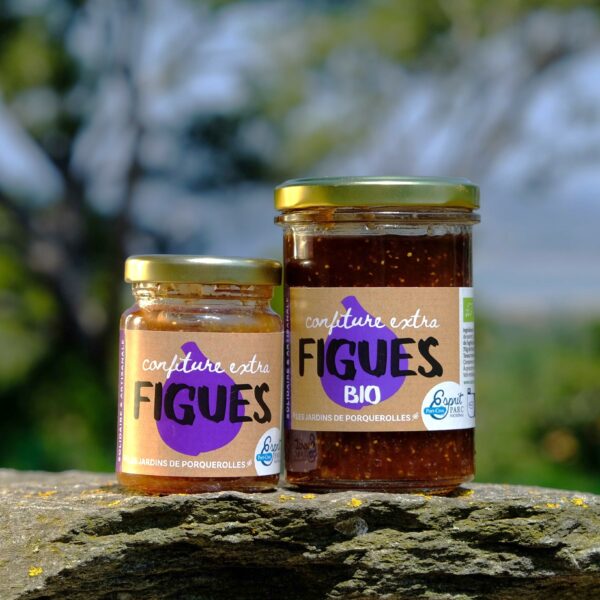 Confiture bio extra de figues de Porquerolles
