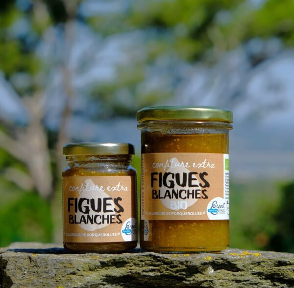 Confiture bio extra de figues blanches de Porquerolles